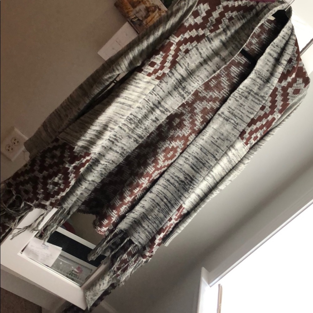 Tribal cardigan!